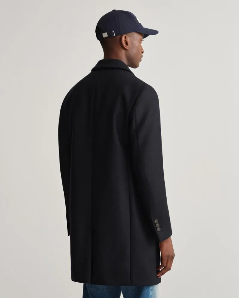 Gant Apparel Mens CLASSIC WOOL COAT 433/EVENING BLUE