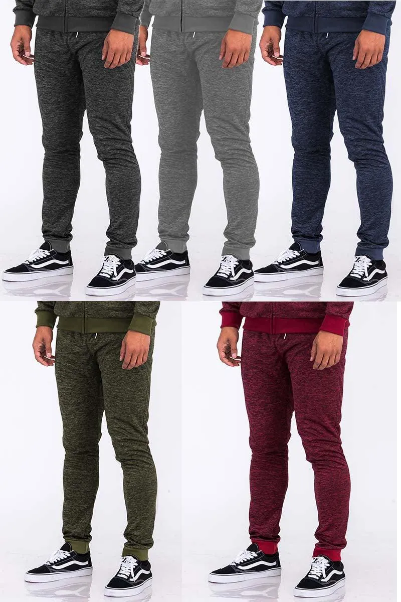 Grey Marbled Light Weight Active Joggers