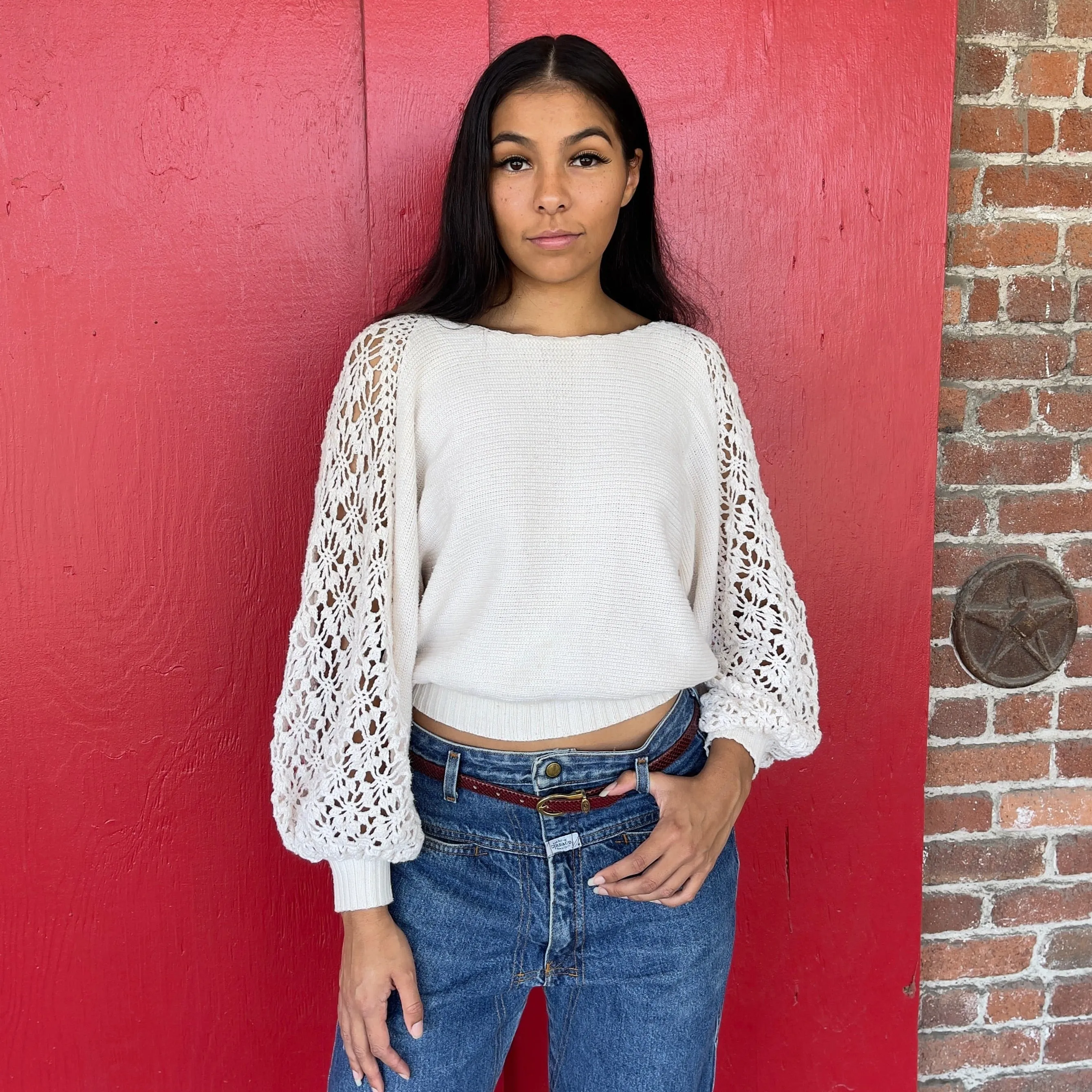 Handcrafted Knit Top