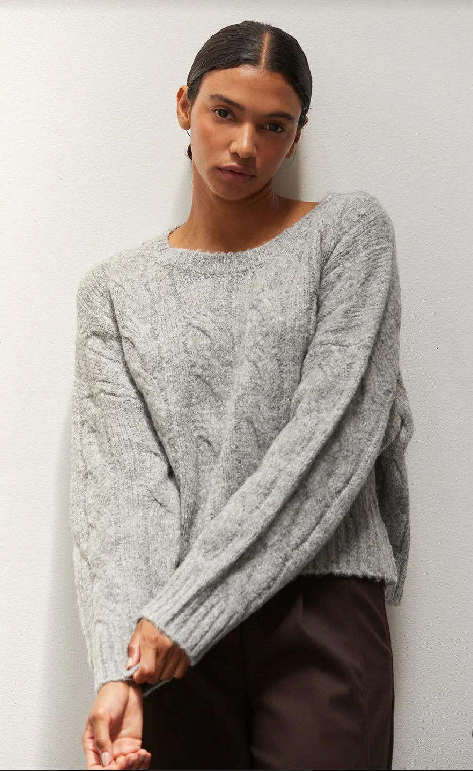 Heather Grey Sweater