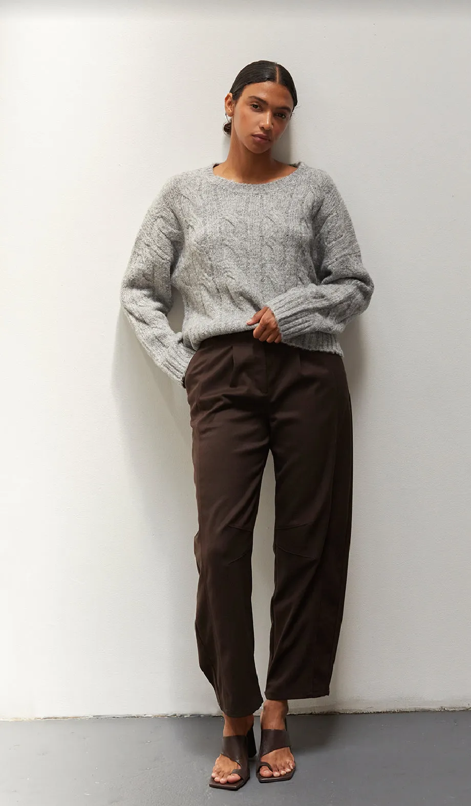 Heather Grey Sweater
