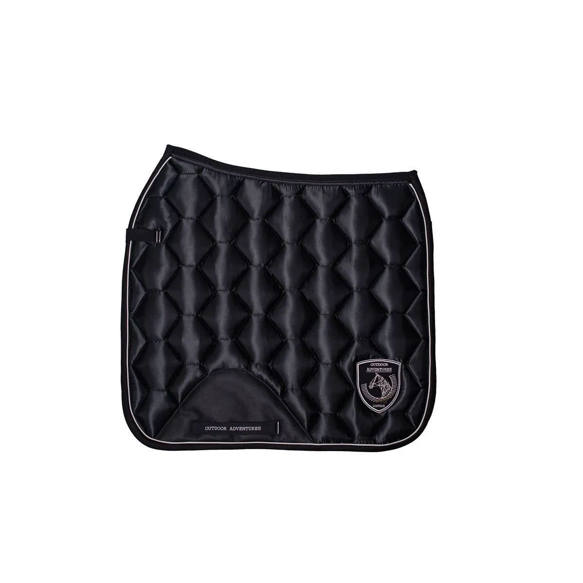Honeycomb Quilted Satin Saddle Pad - Dressage