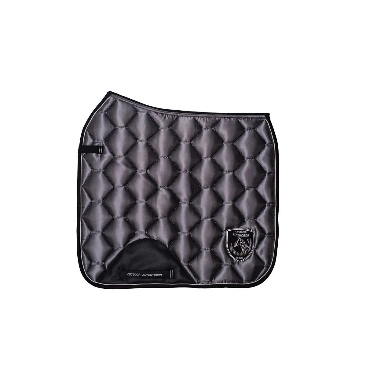 Honeycomb Quilted Satin Saddle Pad - Dressage