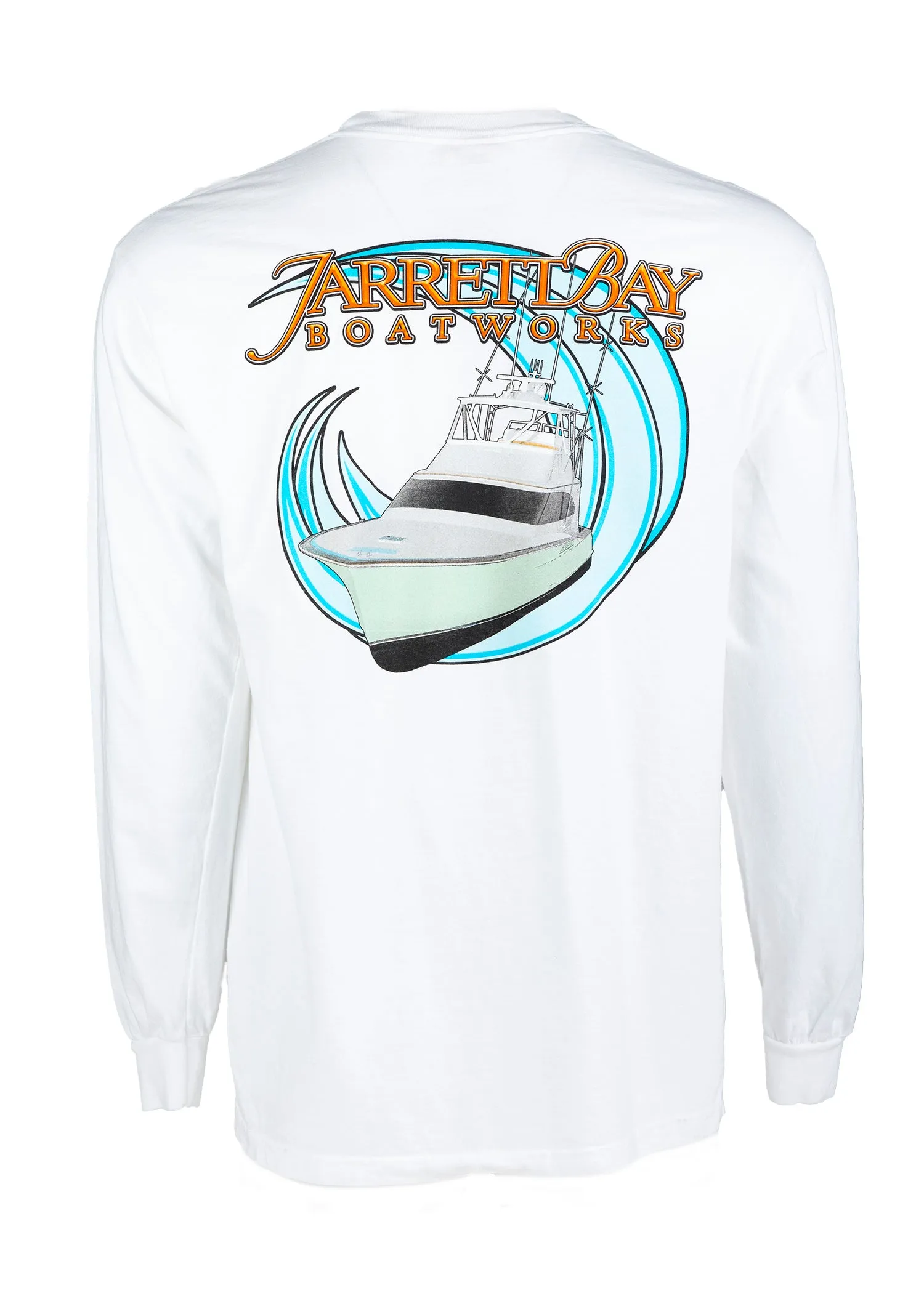 Jarrett Bay Boat Wave Long Sleeve T-shirt