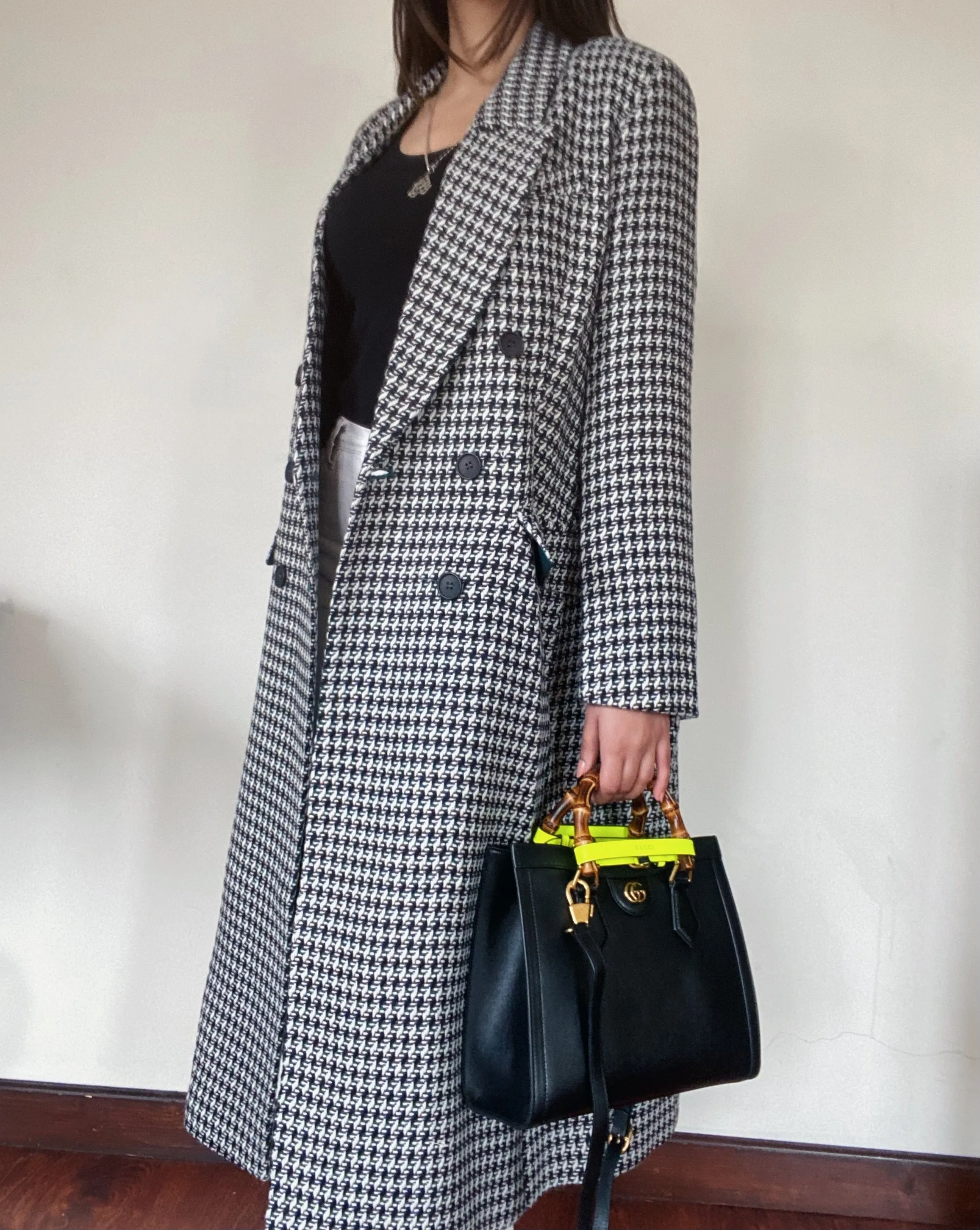 Jason Wu Checkered Long Coat