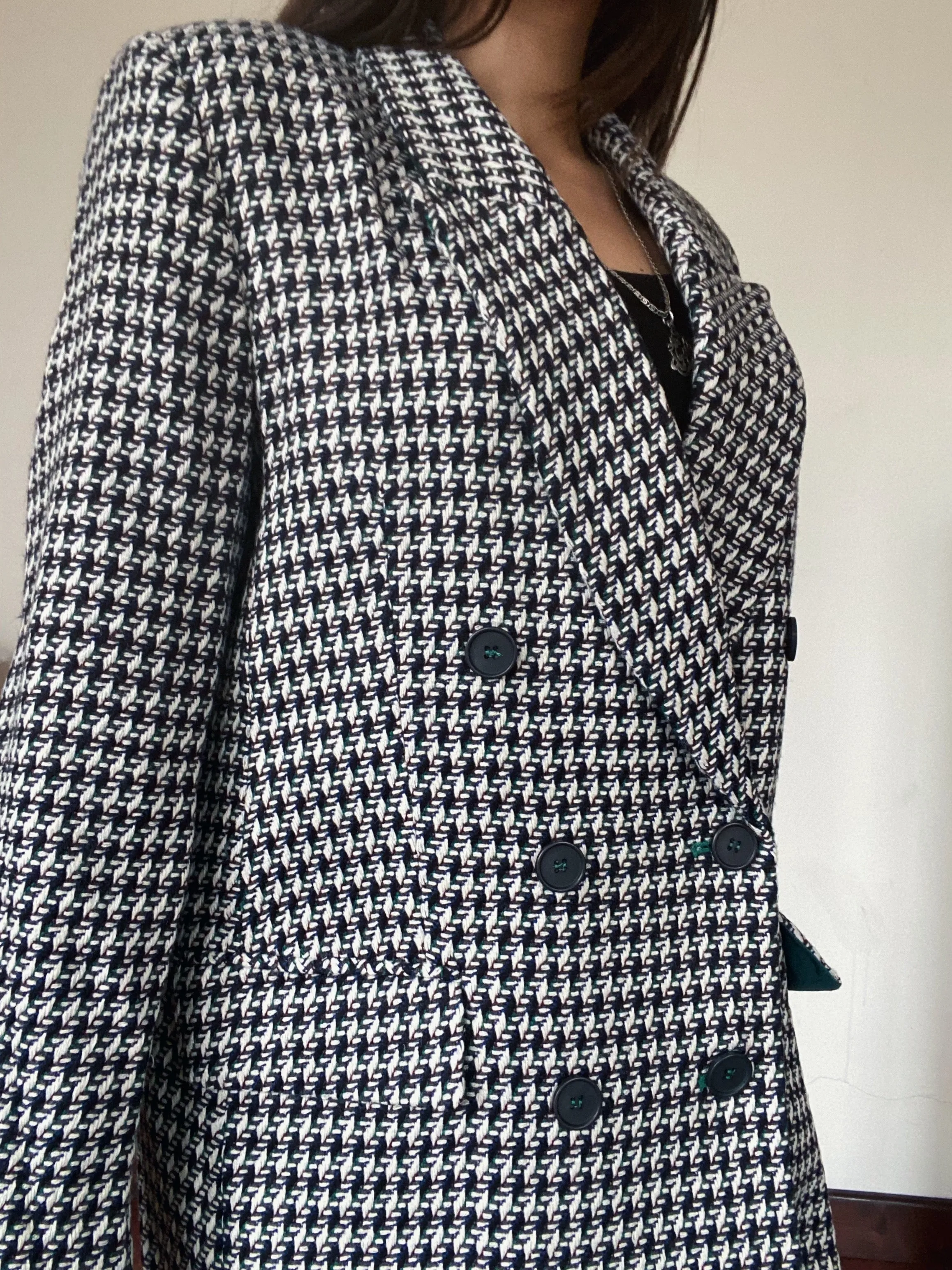 Jason Wu Checkered Long Coat