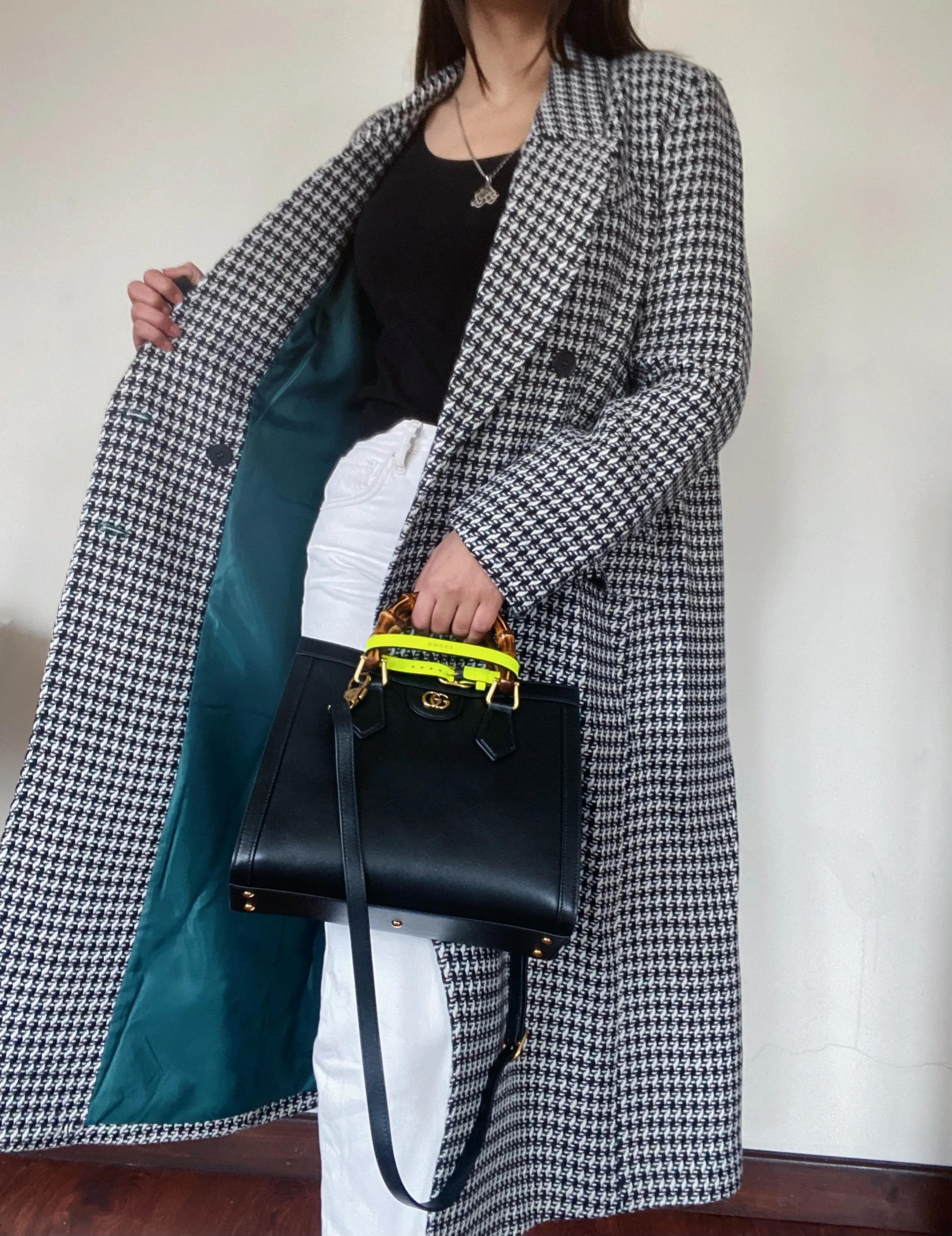 Jason Wu Checkered Long Coat