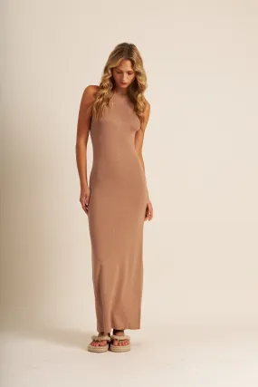 John   Jenn - Naomi Knit Dress in Sandy Beach