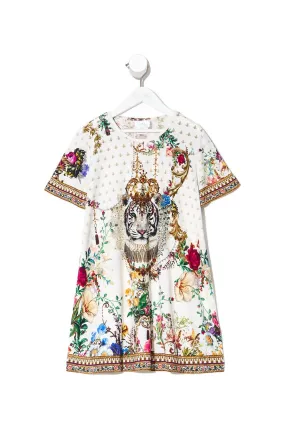 KIDS TSHIRT DRESS WITH FLARE HEM 12-14 BY THE MEADOW