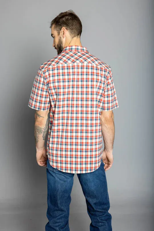 KIMES RANCH GO ROUND PLAID DRESS SHIRT