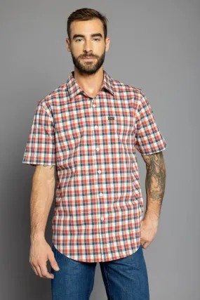 KIMES RANCH GO ROUND PLAID DRESS SHIRT
