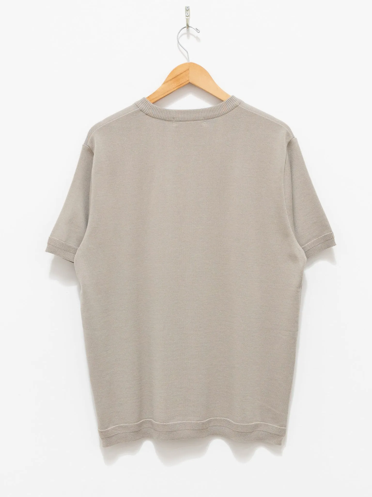 Knit T-Shirt - Greige