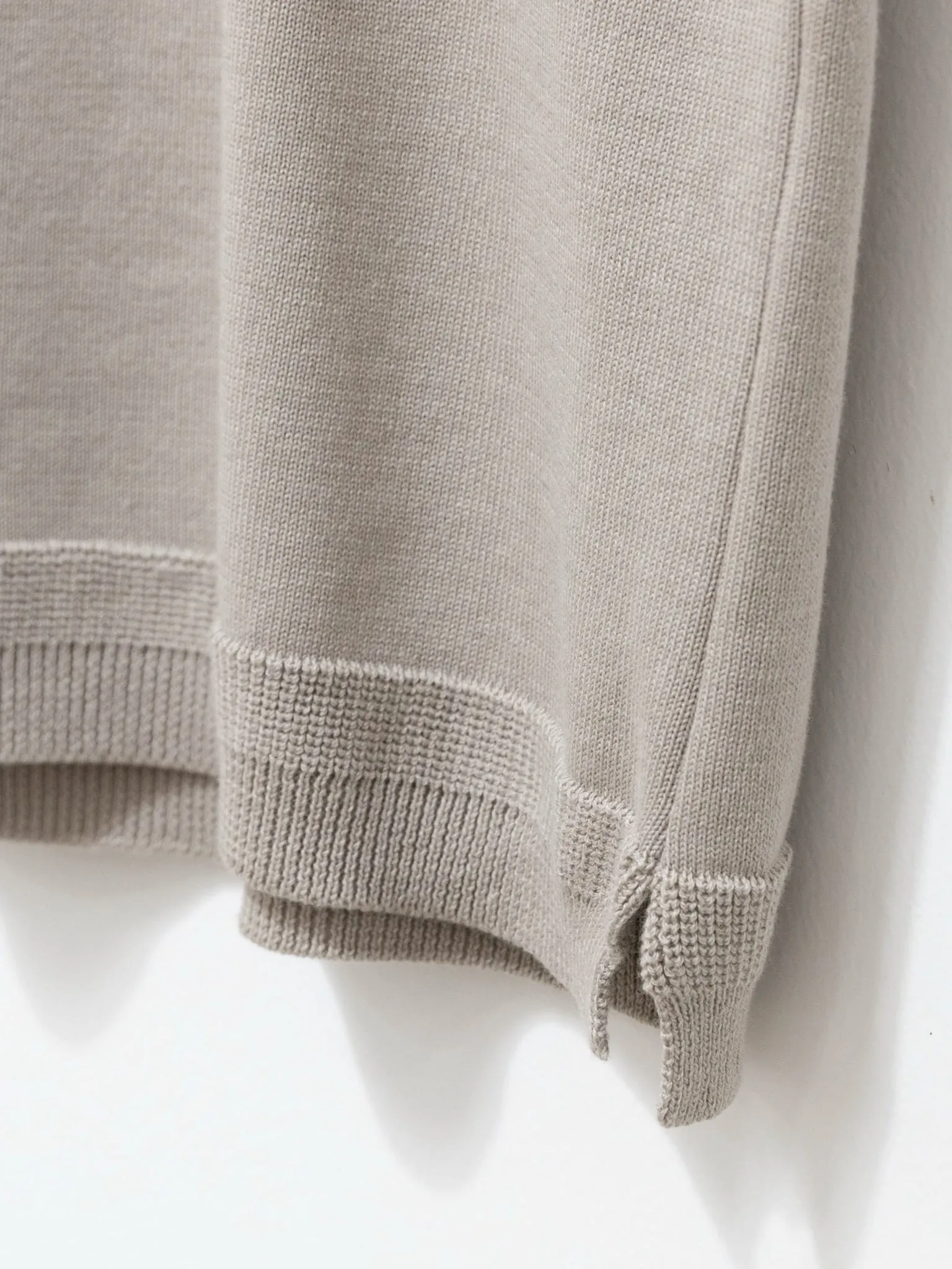 Knit T-Shirt - Greige