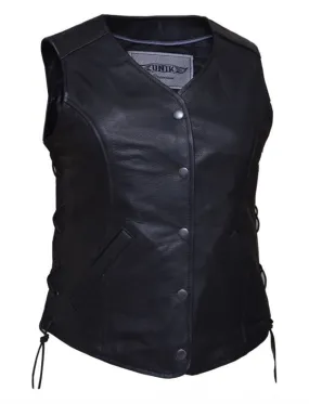 Ladies PREMIUM Modern Vest - Side lace