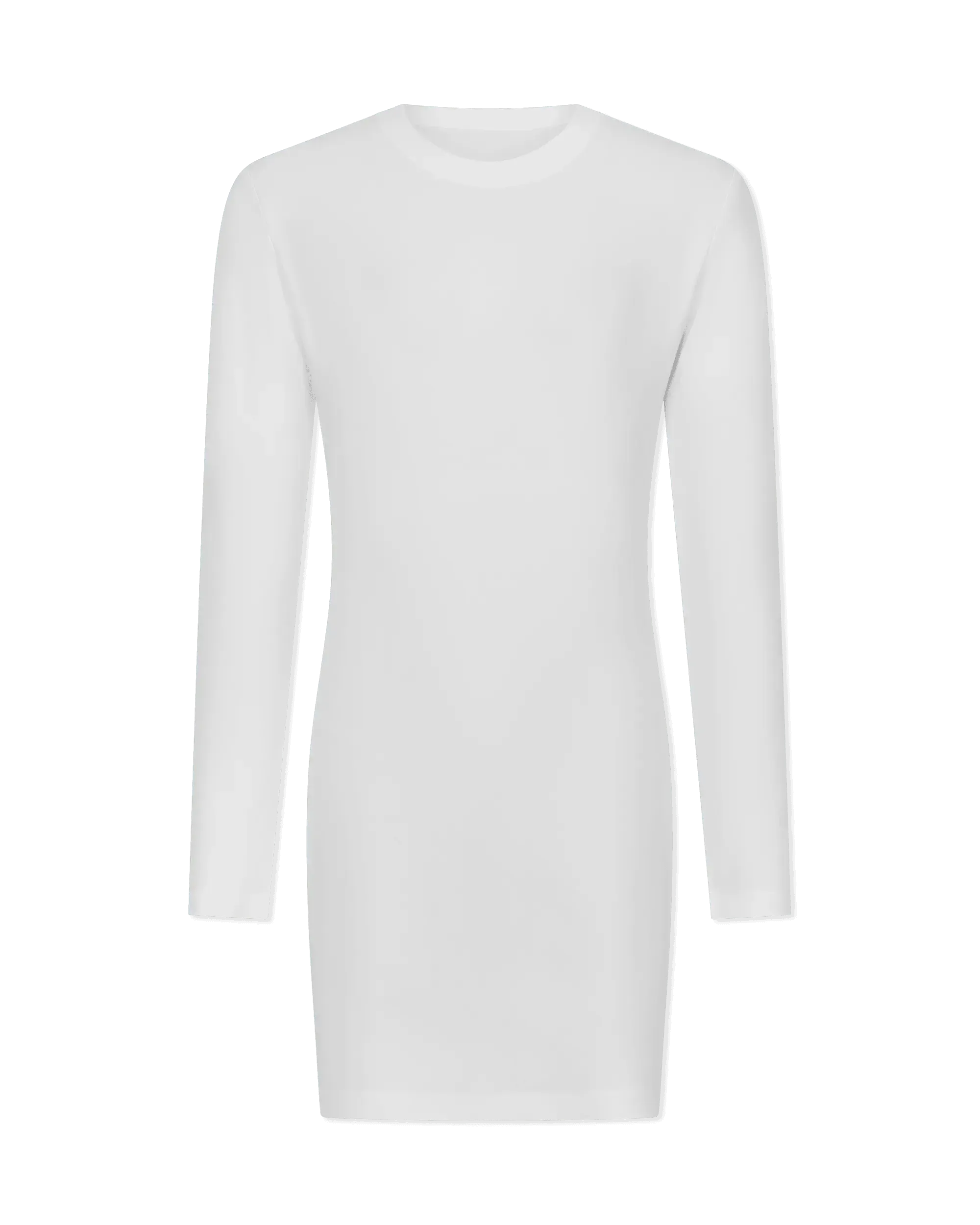 Long Sleeve Crewneck Mini Dress