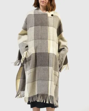 Luella Coat in Open Grey