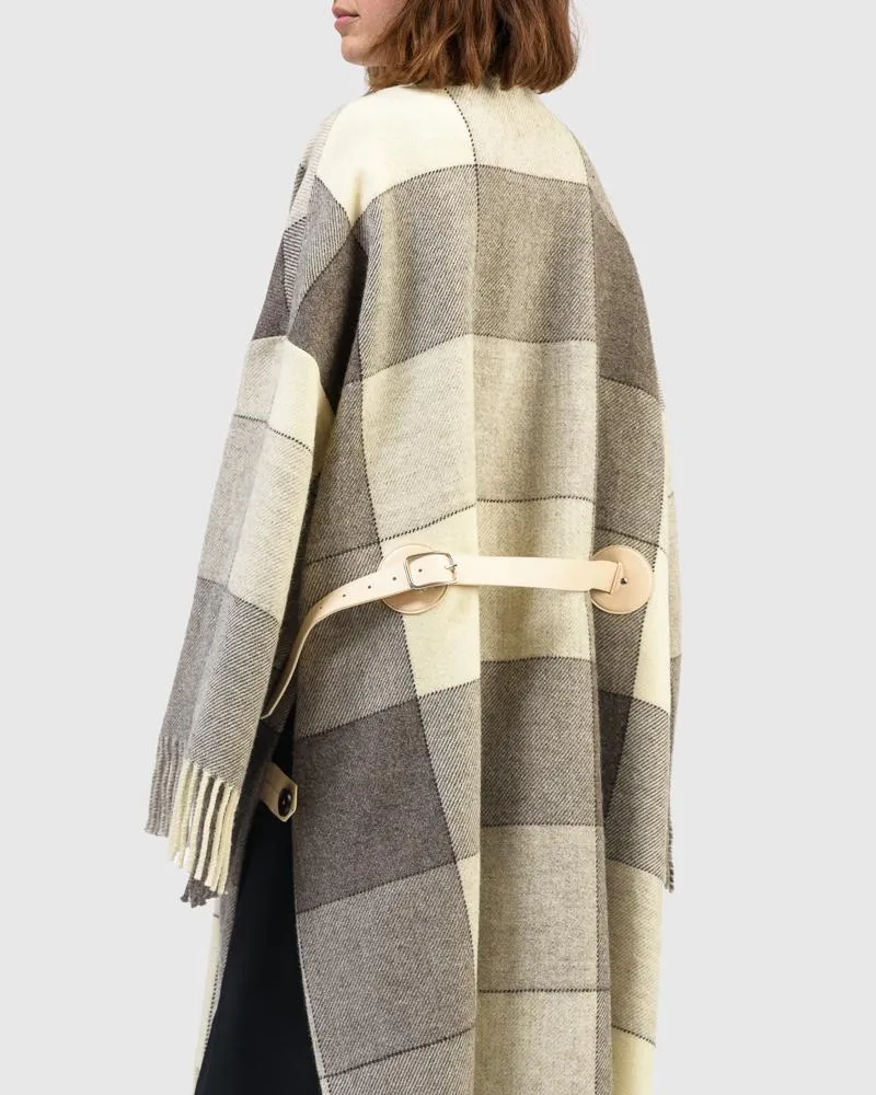 Luella Coat in Open Grey
