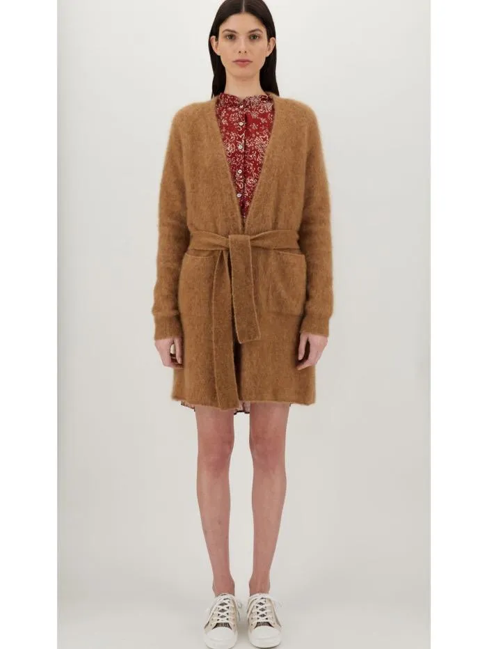 Marella S IONIO Camel Cardigan 33460318 003