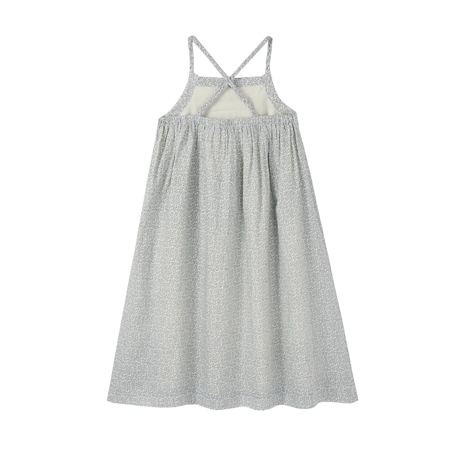 maxi dress floral printed smocked jumper - floral