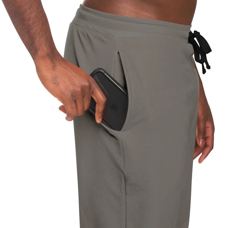 Medium Dark Red Brown Joggers | Unisex | with PLUS sizes | Medium Dark Pale Red Brown | C0M10Y10K60