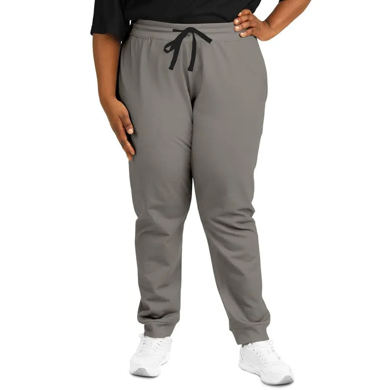 Medium Dark Red Brown Joggers | Unisex | with PLUS sizes | Medium Dark Pale Red Brown | C0M10Y10K60