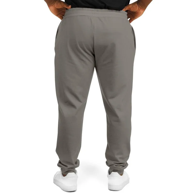 Medium Dark Red Brown Joggers | Unisex | with PLUS sizes | Medium Dark Pale Red Brown | C0M10Y10K60