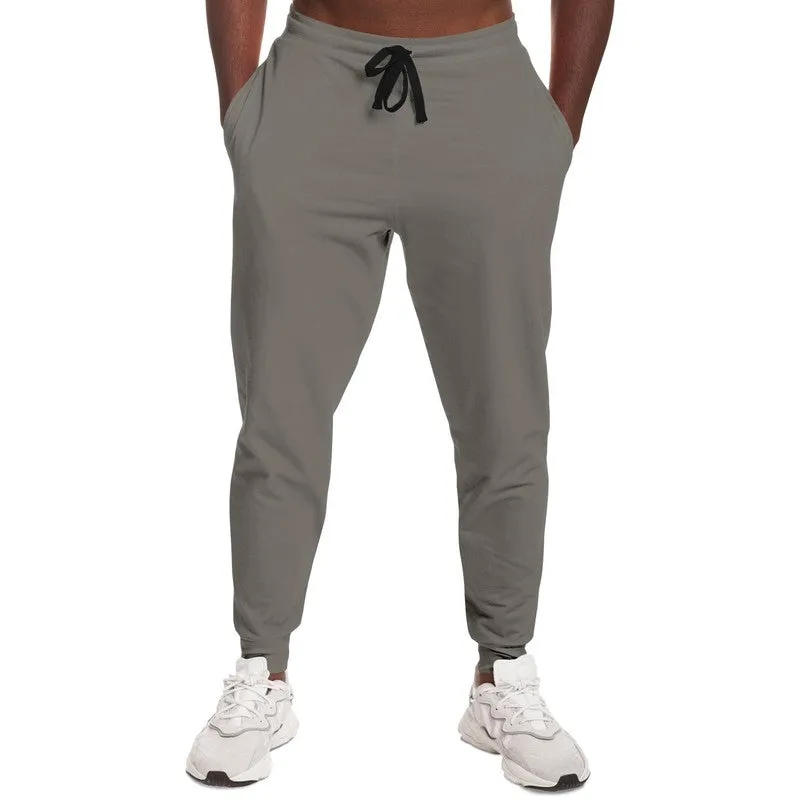 Medium Dark Red Brown Joggers | Unisex | with PLUS sizes | Medium Dark Pale Red Brown | C0M10Y10K60