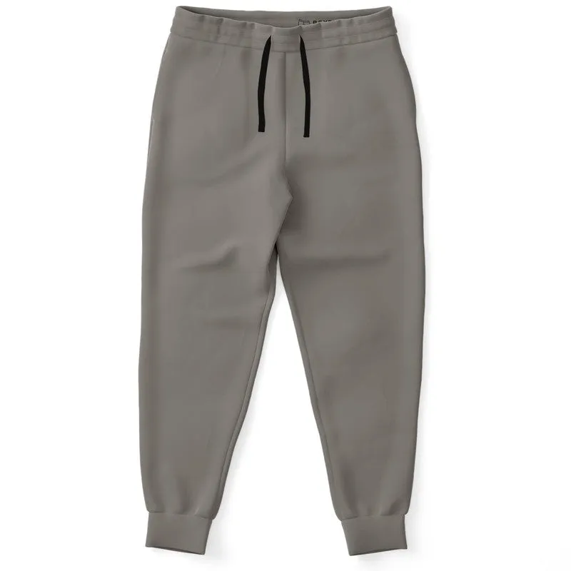 Medium Dark Red Brown Joggers | Unisex | with PLUS sizes | Medium Dark Pale Red Brown | C0M10Y10K60
