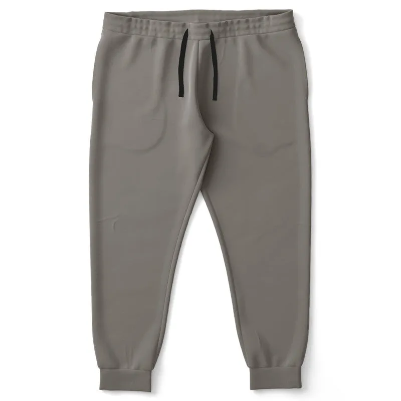 Medium Dark Red Brown Joggers | Unisex | with PLUS sizes | Medium Dark Pale Red Brown | C0M10Y10K60