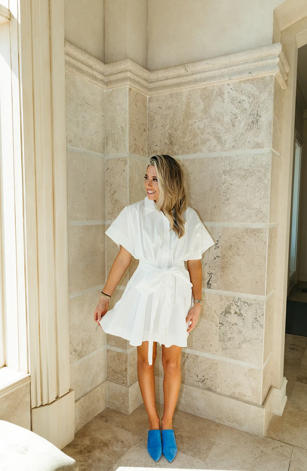Melody Mini Dress - Off White
