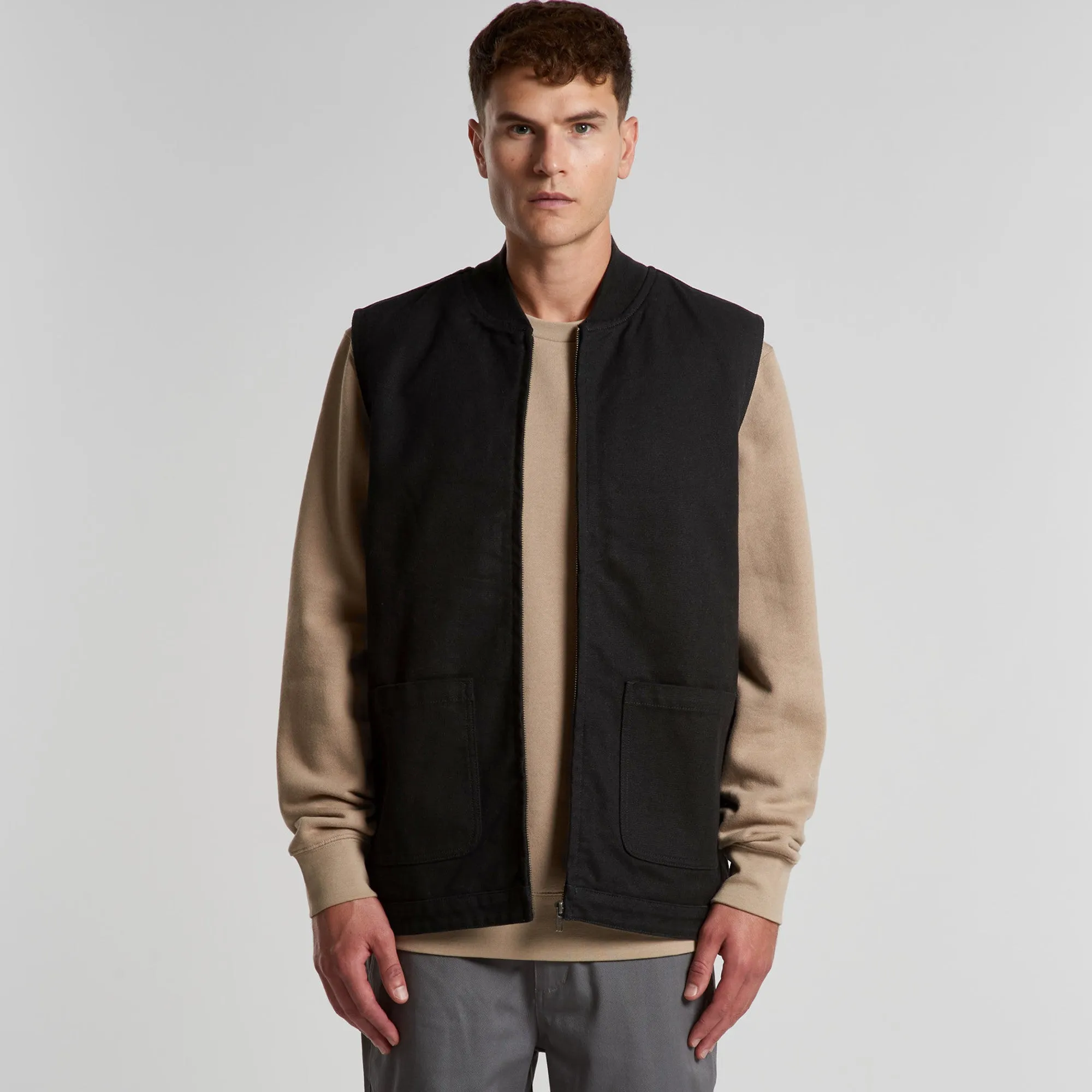 Mens Heavy Canvas Vest