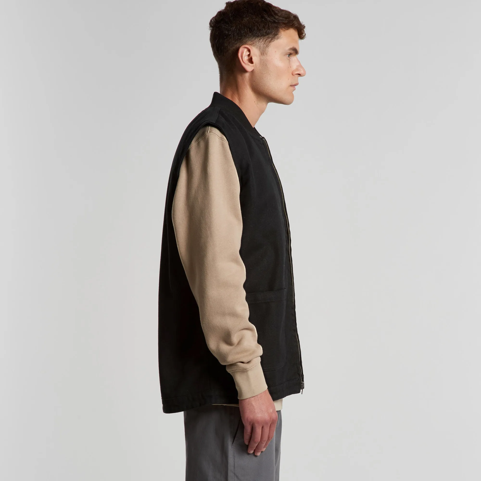 Mens Heavy Canvas Vest