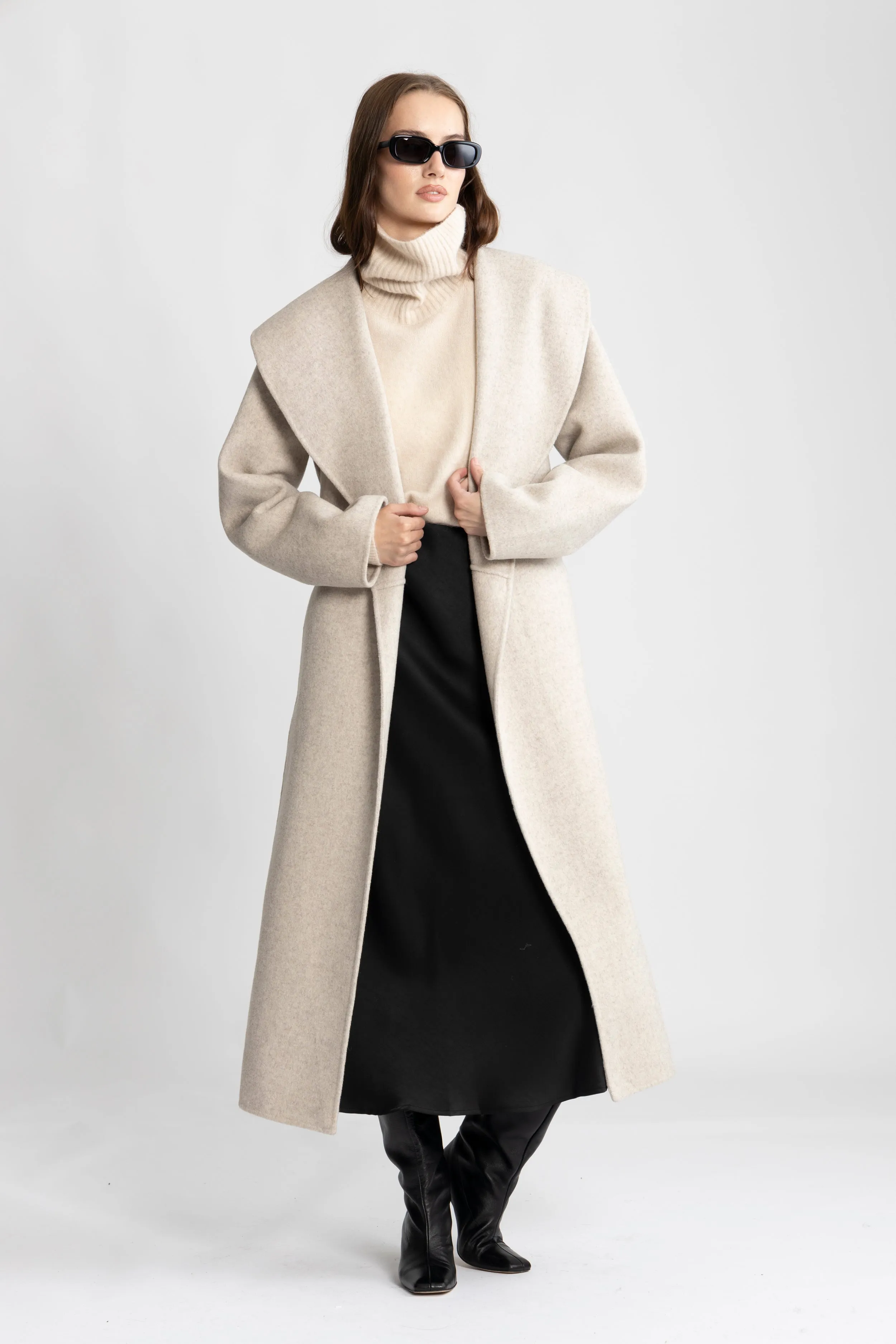 Mette Wool Coat - Light Sand