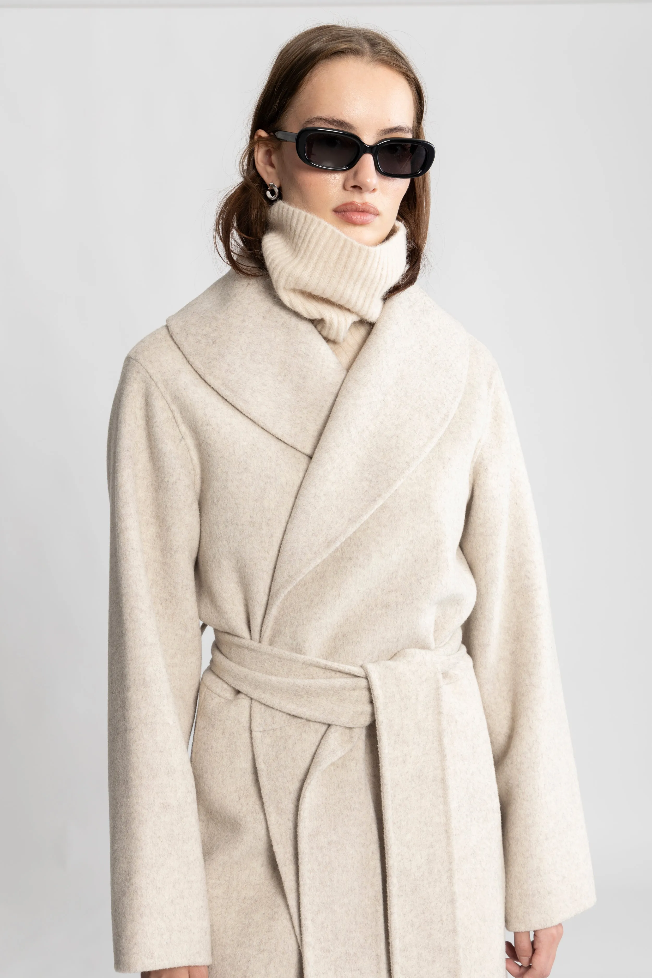 Mette Wool Coat - Light Sand