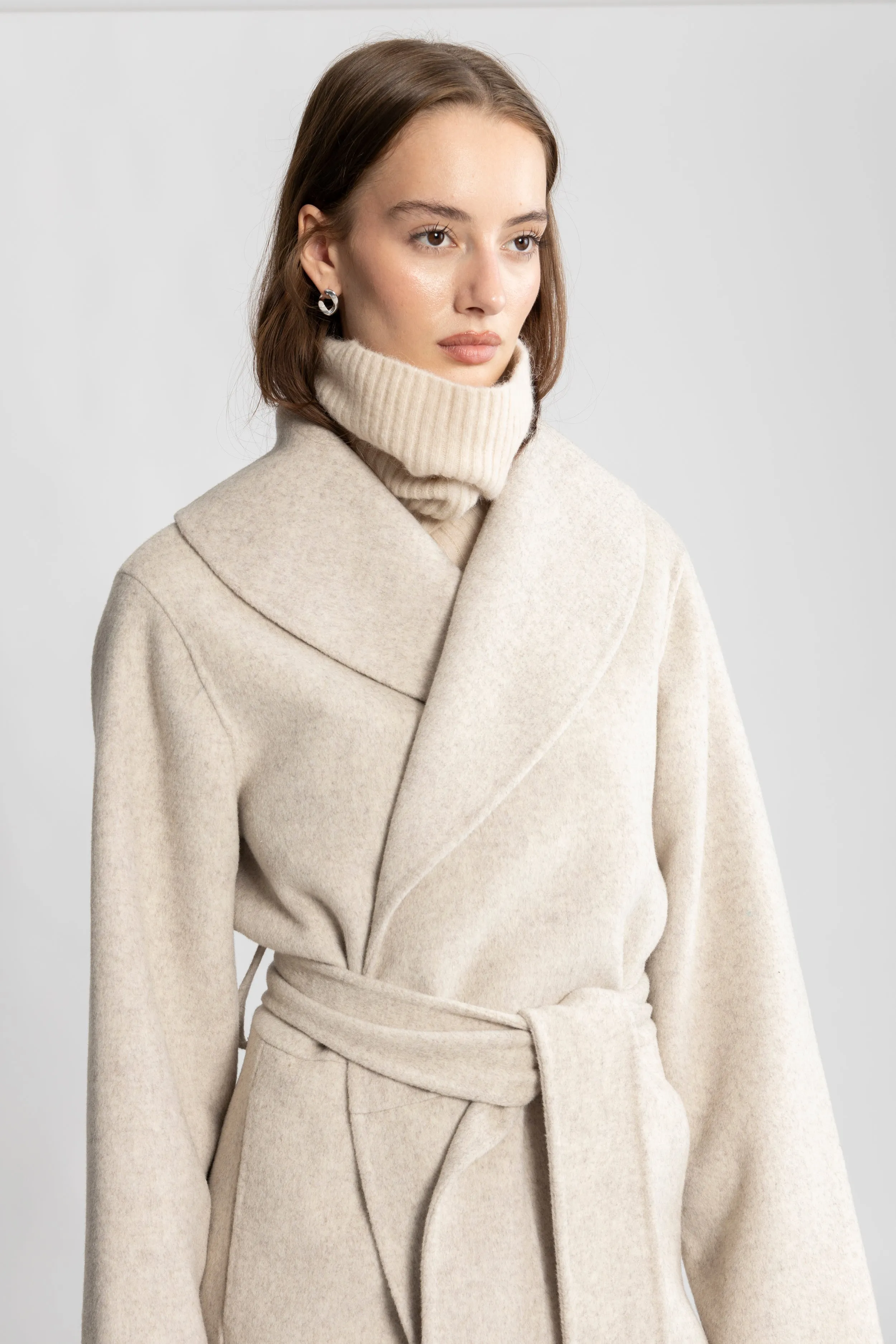 Mette Wool Coat - Light Sand