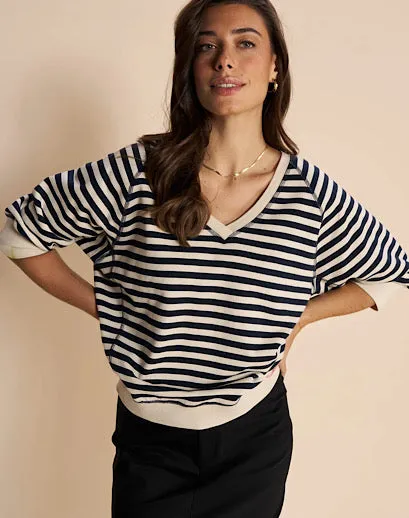 Mos Mosh Maggie Stripe Sweatshirt