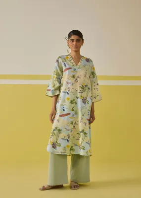 Paradise  Kurta Top