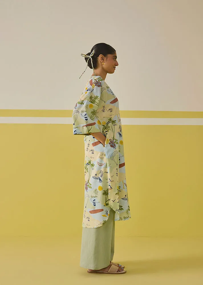 Paradise  Kurta Top