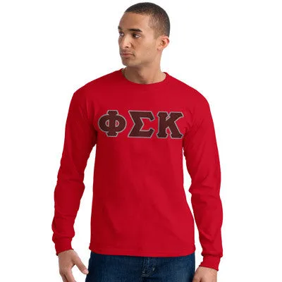 Phi Sigma Kappa Long-Sleeve Shirt - G240 - TWILL