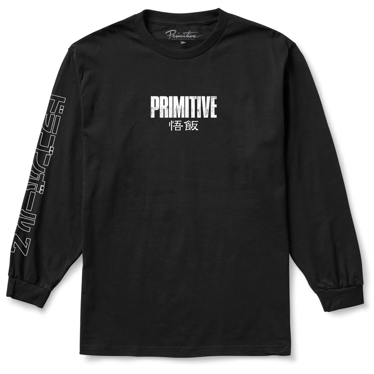 Primitive x Dragon Ball Z Vengeance Long Sleeve T-Shirt - Black