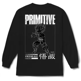 Primitive x Dragon Ball Z Vengeance Long Sleeve T-Shirt - Black