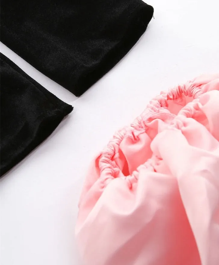 Puff Sleeve Elegant Dress