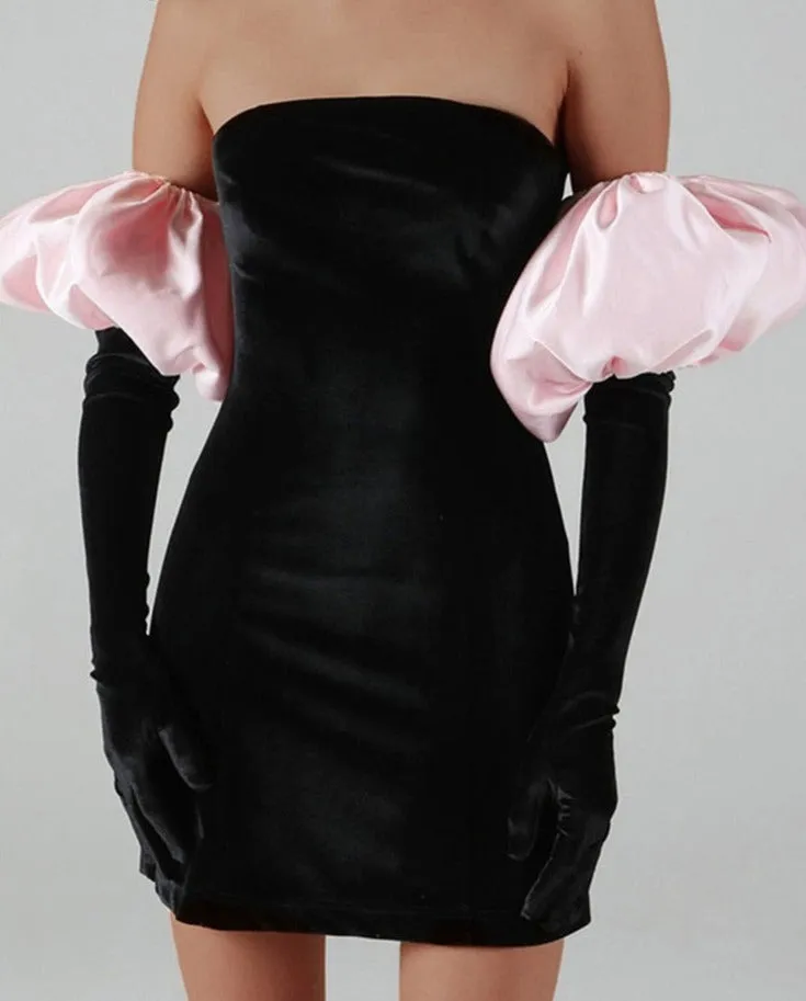 Puff Sleeve Elegant Dress