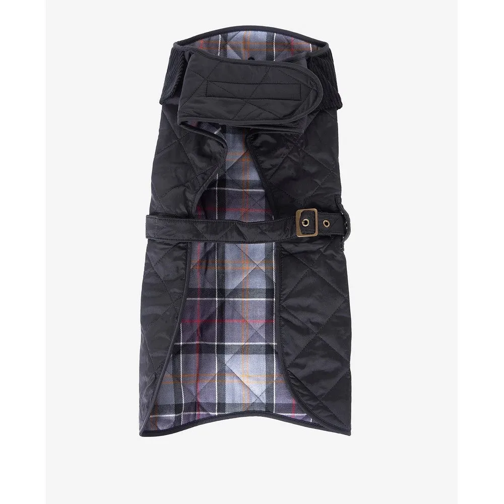 Quilted Dog Coat - Black