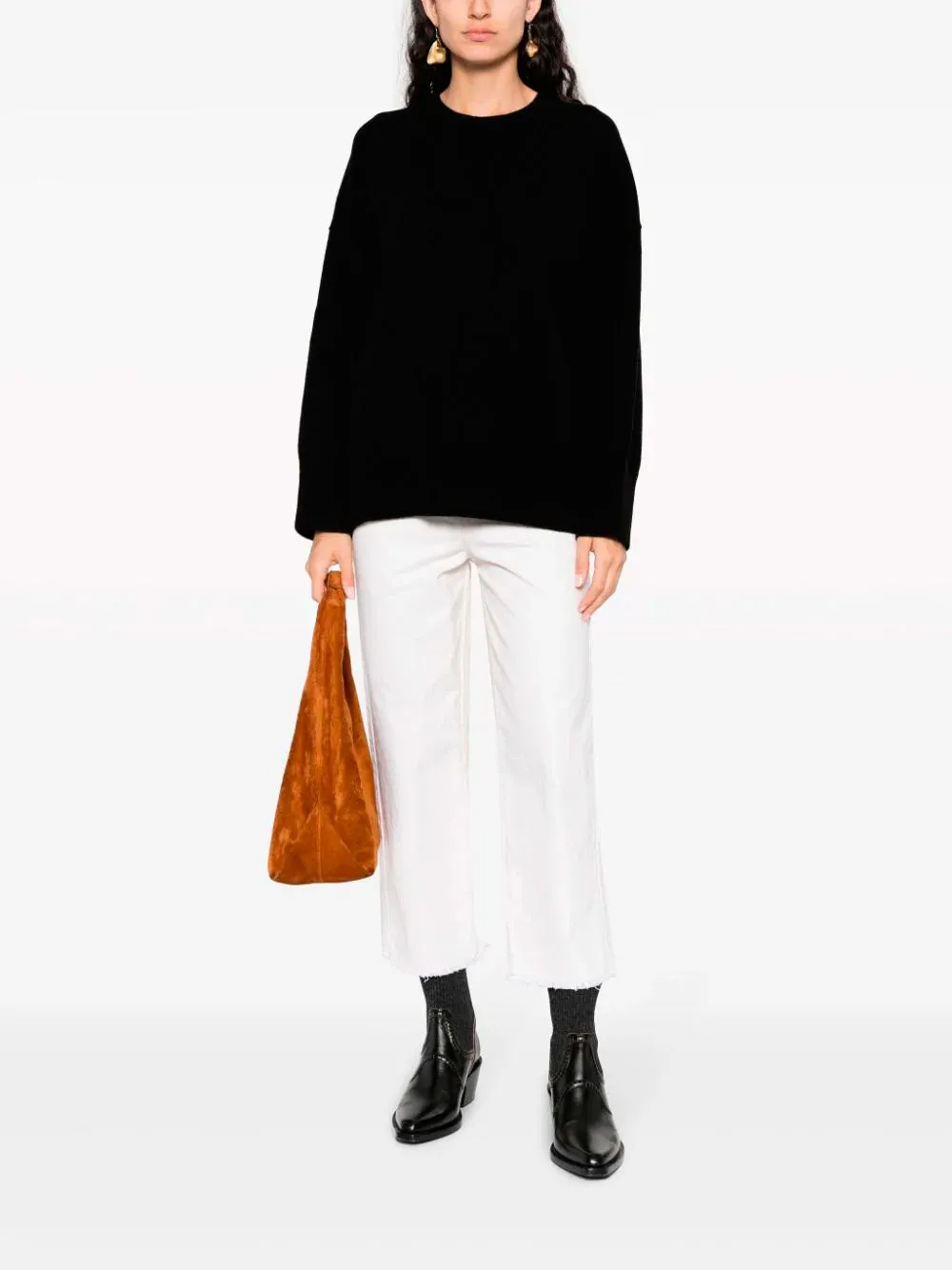 Recycled cashmere jumper