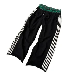 Retro Unisex High-Waist Sweatpants - Straight Leg