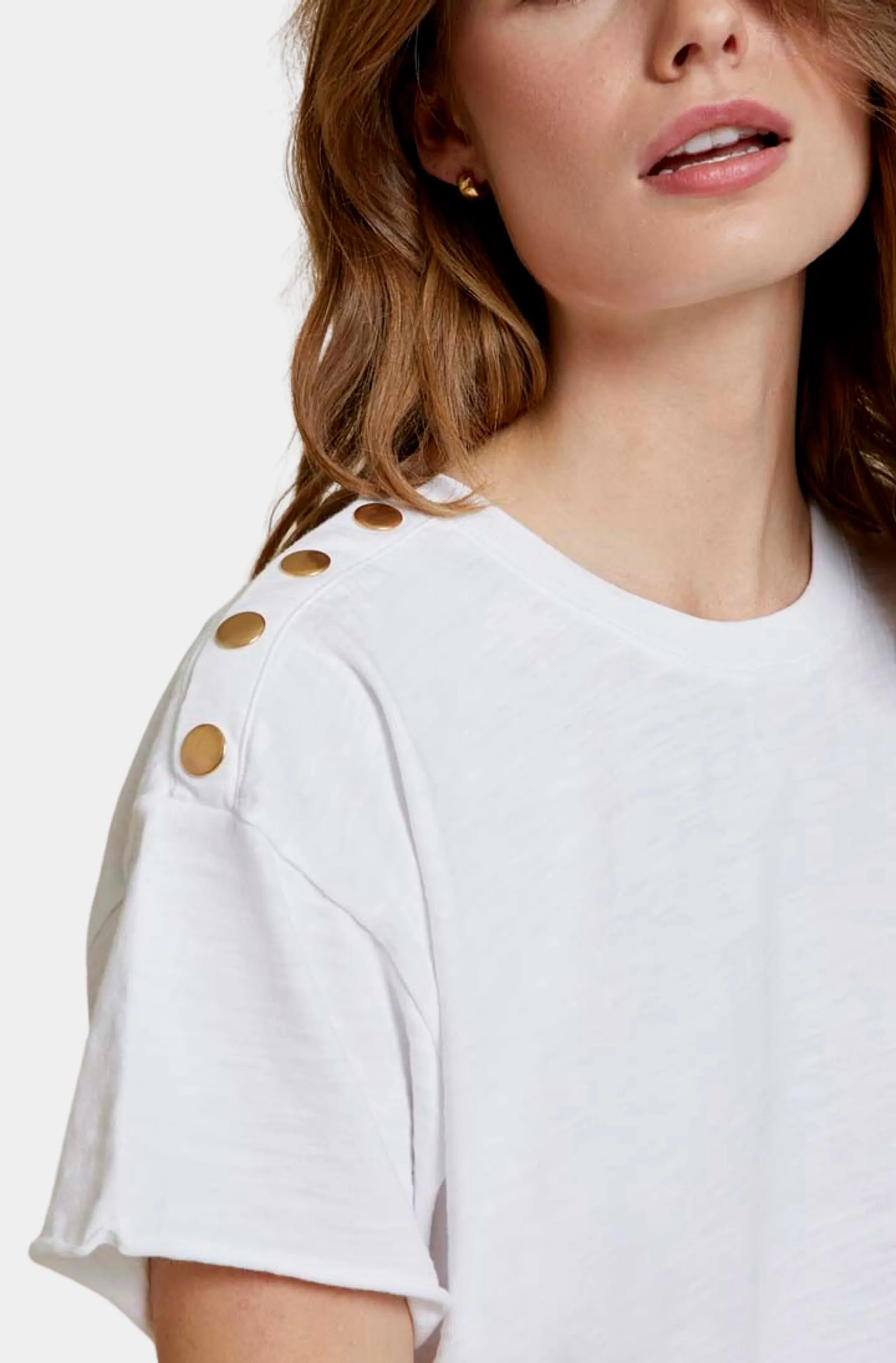 Rowan T-Shirt Dress W/ Snaps