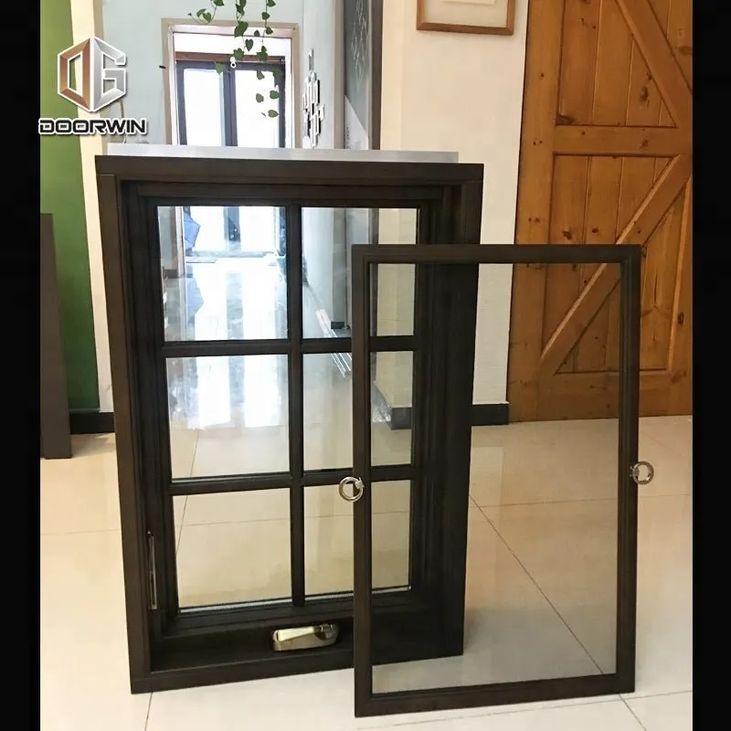 San Diego New iron grill window door designs mosquito net modern design by Doorwin on Alibaba