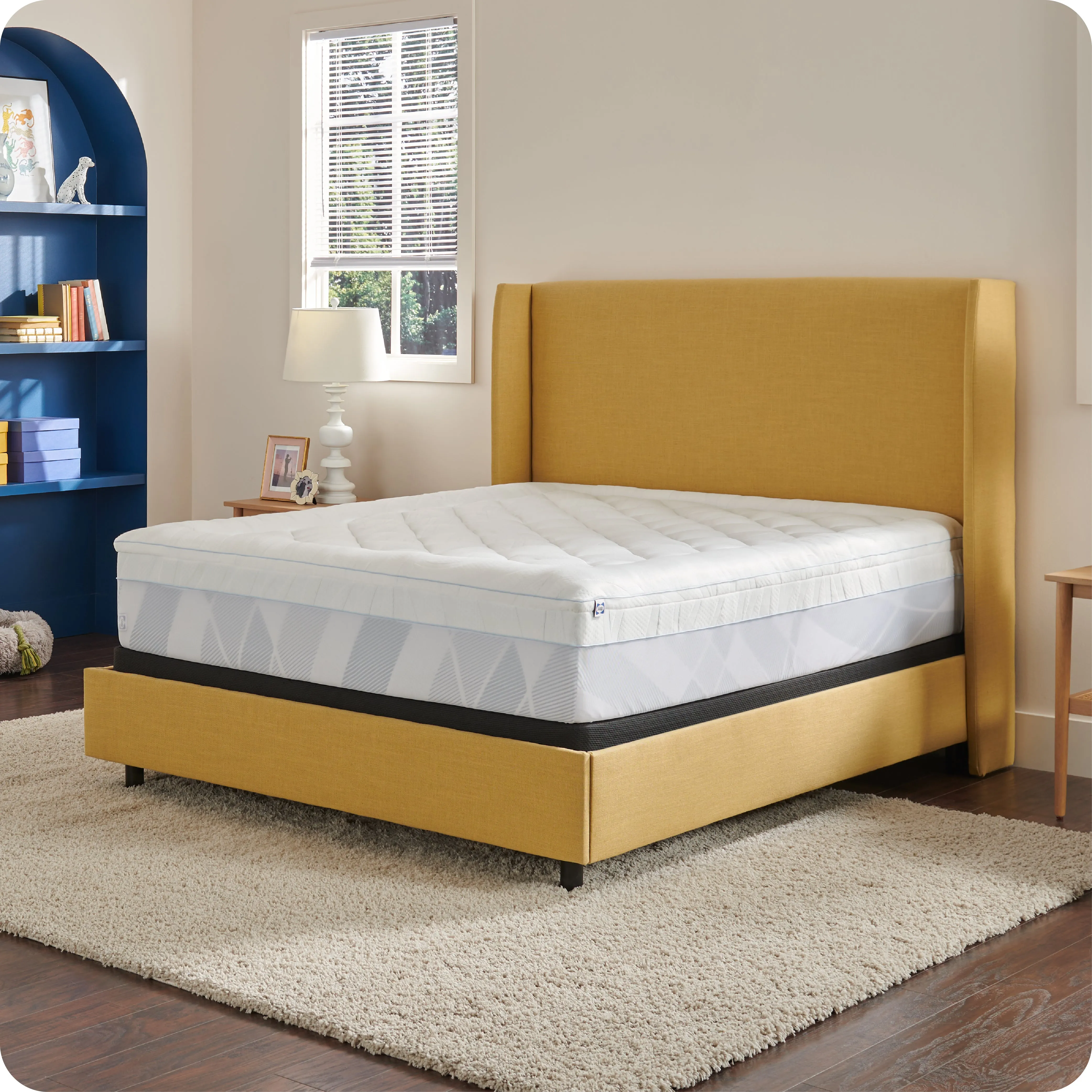 Sealy® Dreamlife™ 4” Topper with 3" Gel Memory Foam   1” Quilted Cooling Cover