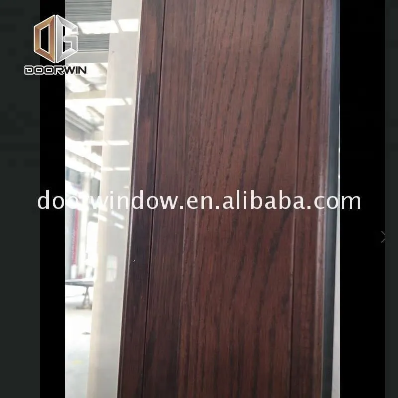 Sliding door with tempered glass screen mosquito net by Doorwin on Alibaba